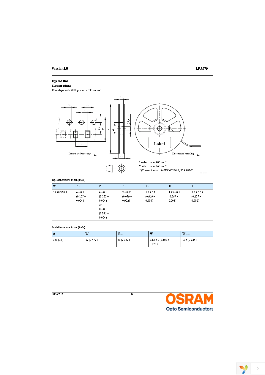 LP A675-N1P2-25-Z Page 14